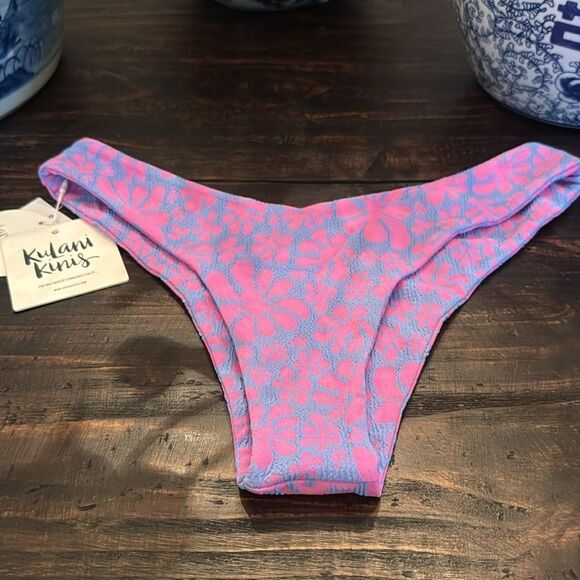 NWT Kulani Kinis V-CUT BIKINI BOTTOMS IN CRINKLE KISMET - Picture 2 of 6